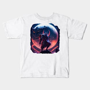 Samurai Oni Kids T-Shirt